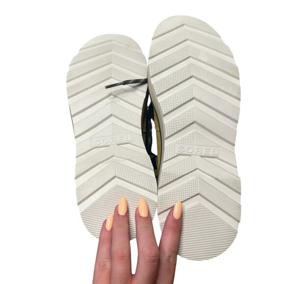 Sorel Women's HI- Line Hiker Boots Size 9  Lace Up Boots Rugged Sole NEW - Picture 6 of 8